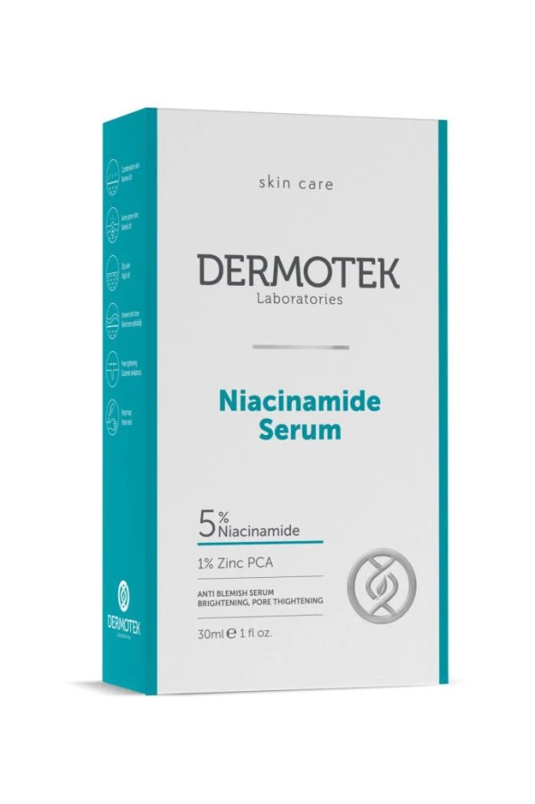 Dermotek Niacinamide Serum %5 Niacinamide % 1 Zinc 30ml ürün görseli 1