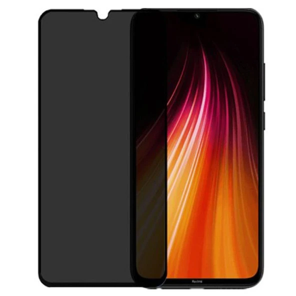 Xiaomi Redmi Note 8 Uyumlu Hayalet Ekran Koruyucu Kırılmaz Cam Gizli Privacy ürün görseli 1