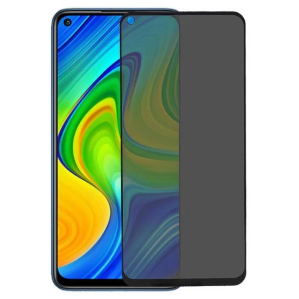 Xiaomi Redmi Note 9 Uyumlu Hayalet Ekran Koruyucu Tam Kaplayan Gizli ürün görseli 1