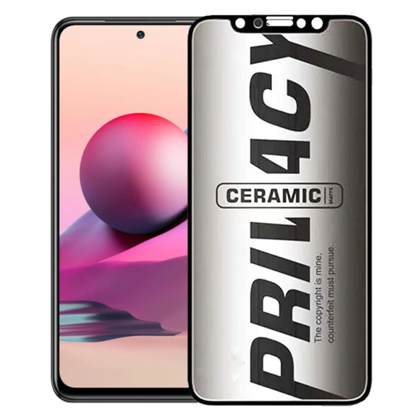 Xiaomi Redmi Note 10S İle Uyumlu Hayalet Ekran Koruyucu Mat Seramik Kırılmaz Cam 00177-619ccbf7a7228 ürün görseli 1