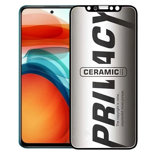 Poco X3 GT Hayalet Ekran Koruyucu Mat Seramik Kırılmaz Cam Hayalet ürün görseli 1
