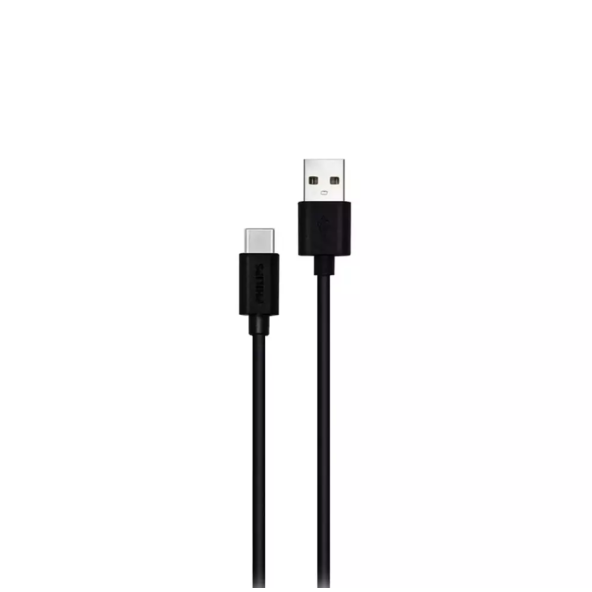 QASUL Type-C USB Şarj ve Data Kablosu - 3 Metre Siyah - Resim 5