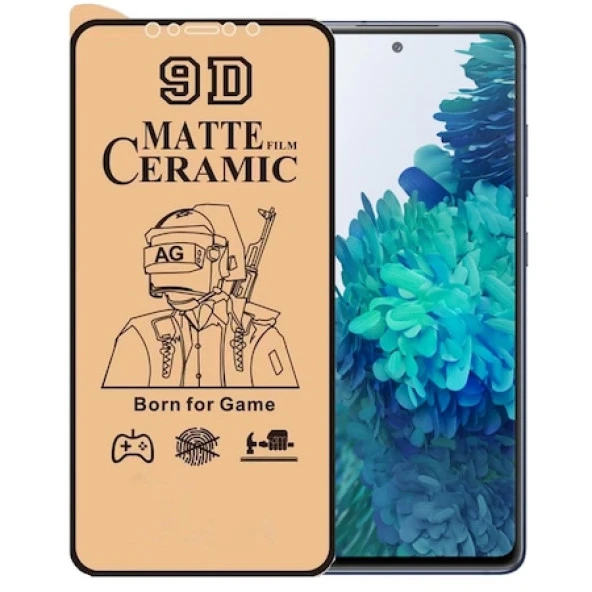 Samsung  S20 FE Ekran Koruyucu Mat Seramik Nano Tam Kaplayan ürün görseli 1