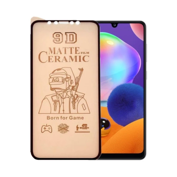 Samsung A31 Ekran Koruyucu 9D Mat Seramik Nano Tam Kaplayan ürün görseli 1