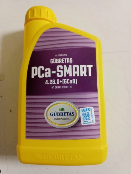 Gübretaş PCa Smart 1 Lt 4.28.0+(6CaO) Sıvı Gübre ürün görseli 1