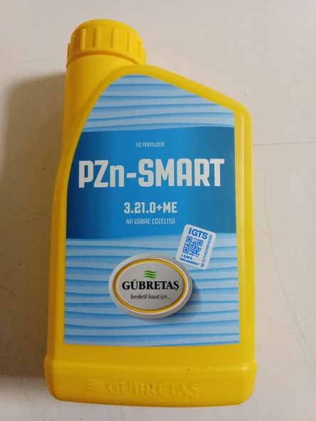 Gübretaş PZn Smart 1 Lt 3.21.0+ME Sıvı Gübre ürün görseli 1