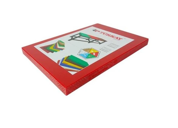 Türkay Polietilen Kesme Tahtası Kırmızı 60x40x2cm ürün görseli 1