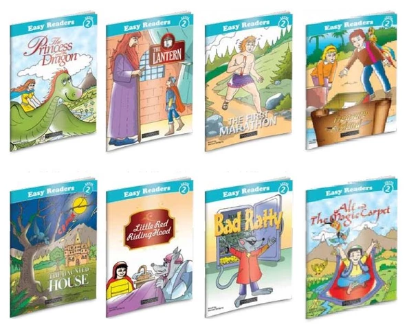 Murat Kurt Yayınları İngilizce Hikayeler 8 Kitap Set (Level 2) ürün görseli 1