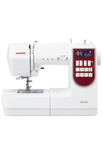 Janome Dm7200 Taşınabilir Elektronik Dikiş Nakış Makinası ürün görseli 1