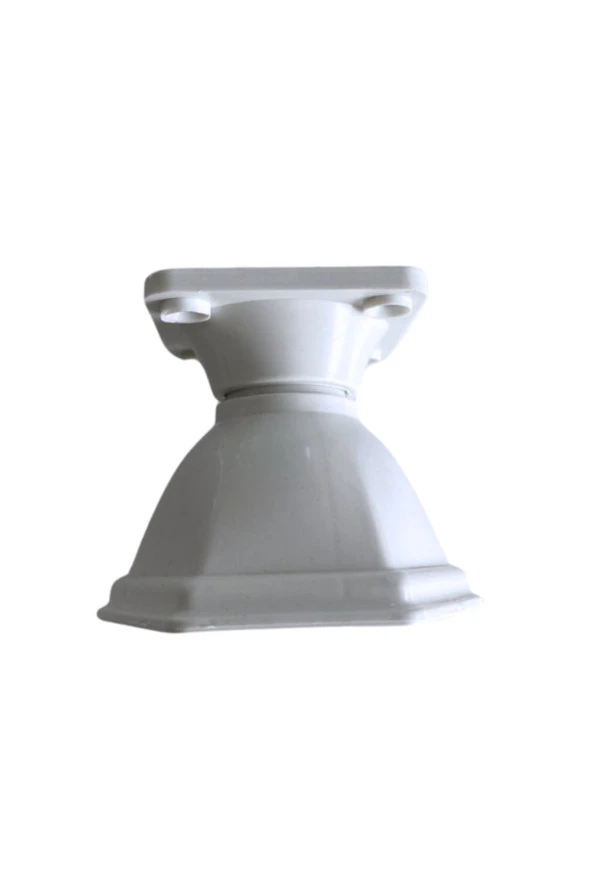 Plastik 6cm Beyaz Dolap Ayağı Masa ve Sehpa Ayağı(Beyaz 6cm) ürün görseli 1