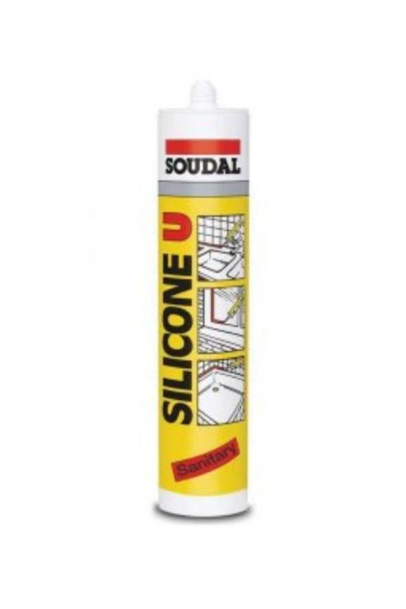 Genel Amaçlı Silikon 280gr(BEYAZ) ürün görseli 1