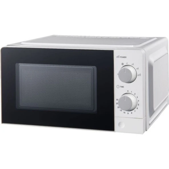 Eminçelik Emın Ec-Mwo 6021 Sw Beyaz Solo Mıkrodalga Fırın 20Lt 700W ürün görseli 1