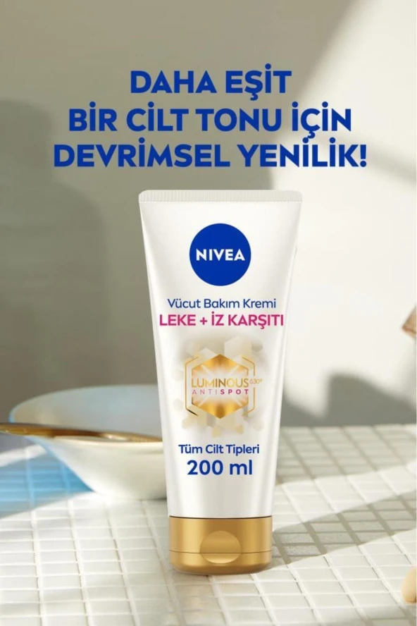 Luminous630 Leke ve İz Karşıtı Vücut Bakım Kremi 200ml, Çatlak ve Güneş Lekesi, 48 Saat Nem ürün görseli 1