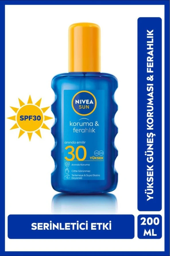 Sun Koruma & Ferahlık Transparan Güneş Spreyi Gkf 30 200 ml ürün görseli 1