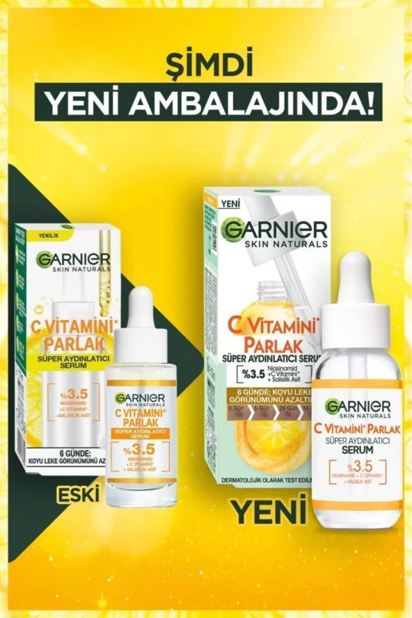 C Vitamini Parlak Süper Aydınlatıcı Serum 30ml - Resim 3