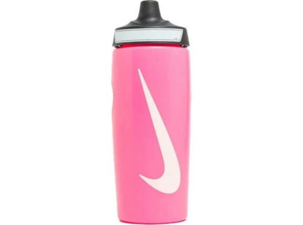 Nike Refuel Bottle Grip 24 OZ Pink Glow Black Matara N.101.0867.645.24 ürün görseli 1