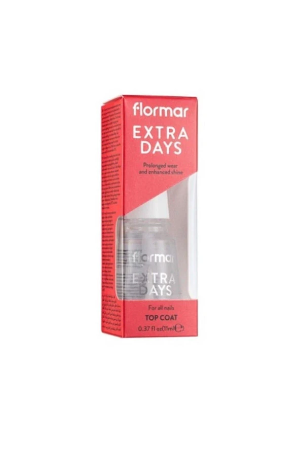 Extra Days Top Coat Oje Koruyucu Cila 11 Ml ürün görseli 1