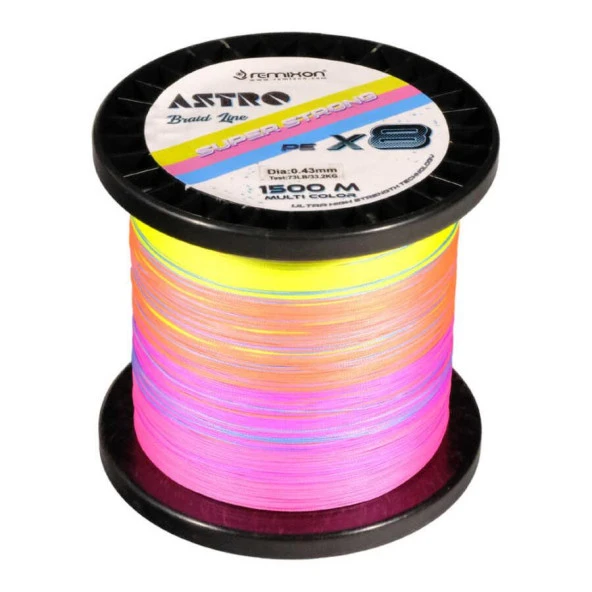 Remixon Astro 8X 0.35mm 1500m M.Color İp Misina ürün görseli 1