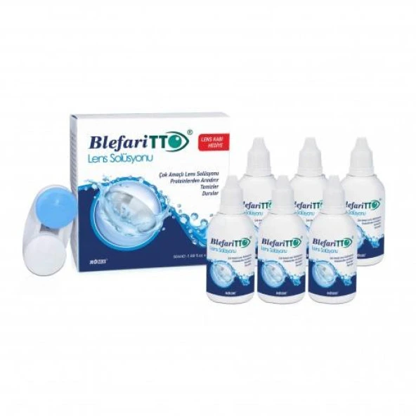 TTO Blefaritto Lens Solüsyonu 6x60 ml ürün görseli 1