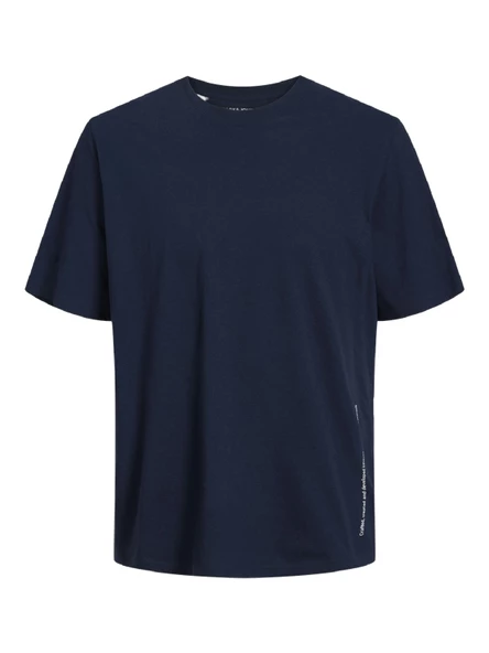 JACK JONES Erkek Geniş Kesim Basic Tişört 12248065 ürün görseli 1