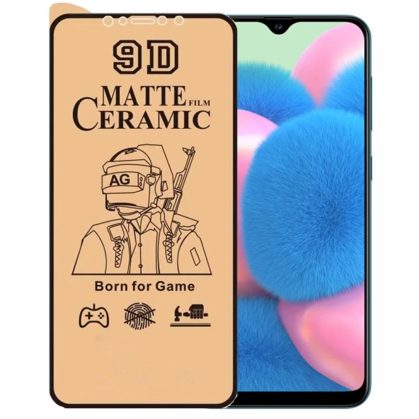 Samsung A30S Ekran Koruyucu 9D Mat Seramik Nano Tam Kaplayan ürün görseli 1