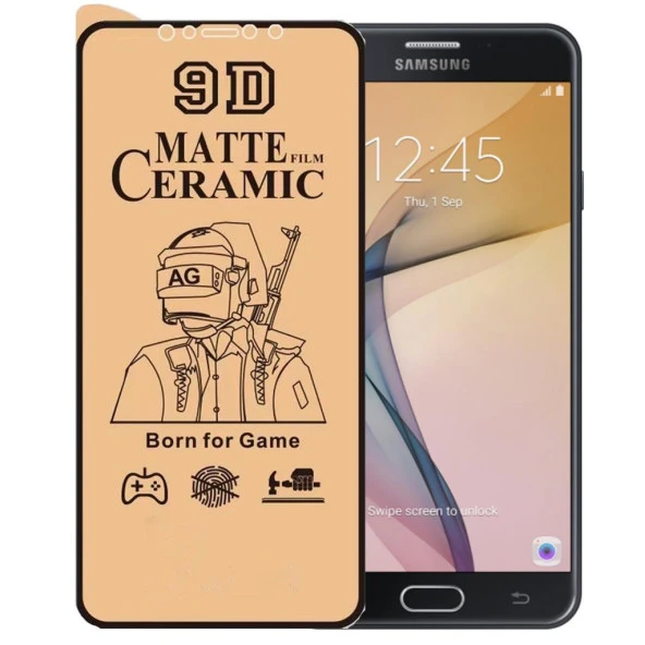 Samsung J7 Prime Ekran Koruyucu 9D Mat Seramik Nano Tam Kaplayan 9018000001776 ürün görseli 1