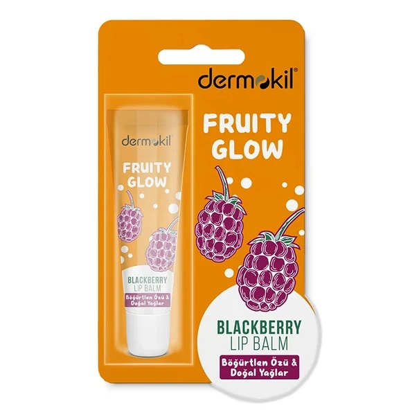 Dermokil Böğürtlen Özü ve Doğal Yağlar Lip Balm 15 ml8697916019121 ürün görseli 1