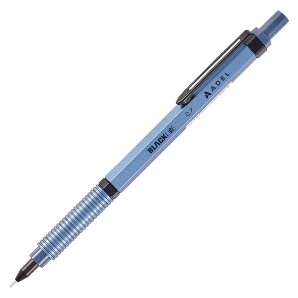 Adel Blackline Koyu Renkler Versatil Kalem -Mavi  0.7 mm ürün görseli 1