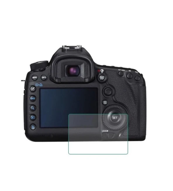 Cda Store Canon 6D Uyumlu 3 Adet Fotograf Makinesi Için Lcd Ekran Koruyucu Nano Jelatin ürün görseli 1