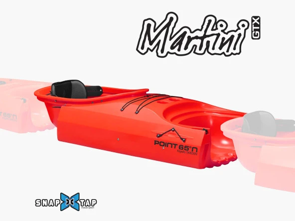 Point65 Martini GTX Mid Section Orta Parça Kano-KIRMIZI ürün görseli 1