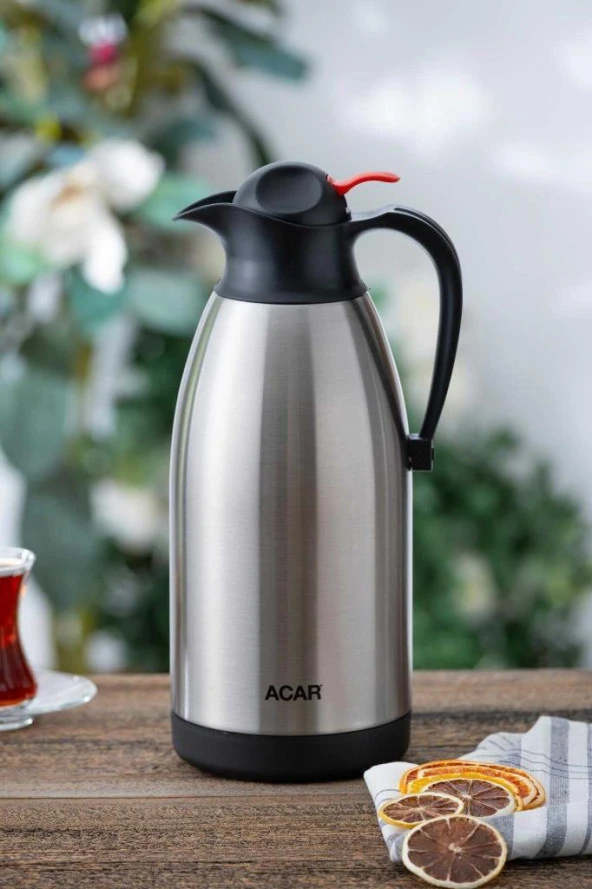 Acar Karat T Serisi Paslanmaz Çelik 2,5 Lt Termos Inox ürün görseli 1