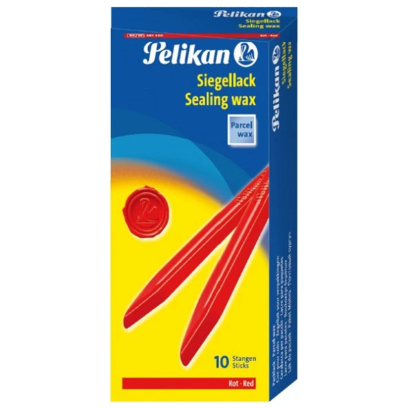Pelikan Mühür Mumu Kırmızı 10 LU 60 10 361 220 ürün görseli 1