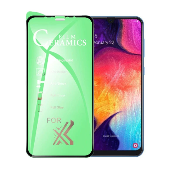 Samsung Galaxy A50S Uyumlu Ekran Koruyucu 9D Seramik Nano Tam Kaplayan Kavisli ürün görseli 1