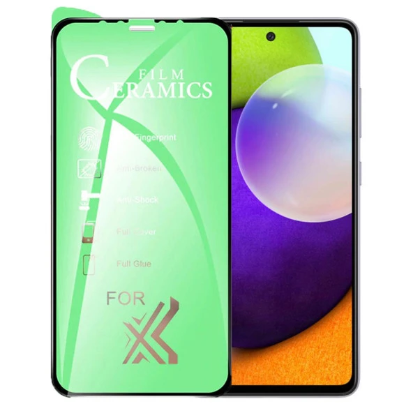 Samsung Galaxy A52 Uyumlu Kırılmaz Cam Seramik Nano Ekran Koruyucu 9018000001468 ürün görseli 1