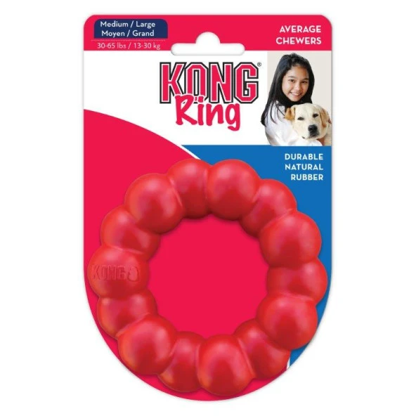Kong Ring Köpek Oyuncağı M-L Irk 10,5cm ürün görseli 1