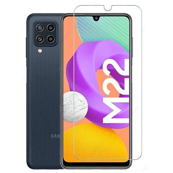 Samsung Galaxy M22 Ekran Koruyucu 9H ürün görseli 1