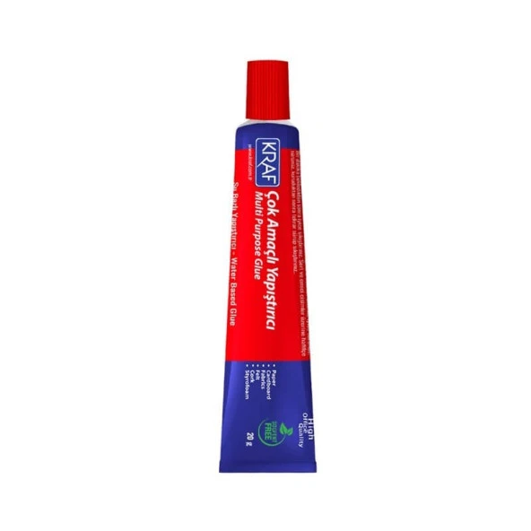Kraf Çok Amaçlı Sıvı Yapıştırıcı 20 gr Solventsiz ürün görseli 1