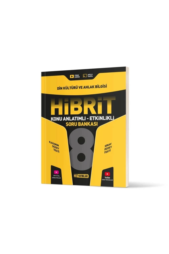 Hız 8. Sınıf Hibrit Din Soru Bankası ürün görseli 1