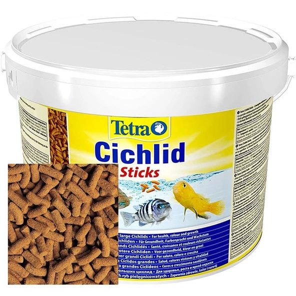 Tetra Cichlid Sticks 500 gr Balık Yemi SKT:08/2028 Kovadan Bölme Yem ( Anadolu Pet Ürünüdür ) ürün görseli 1