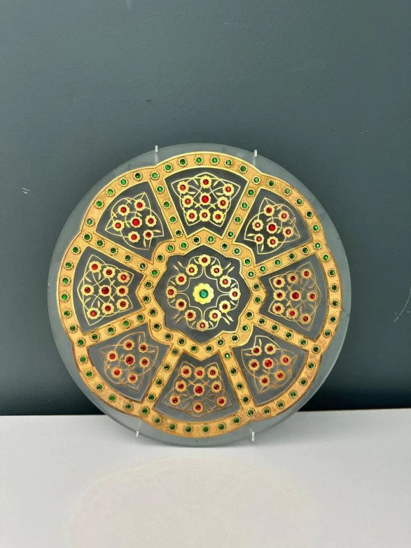 DECORIUM CAM DUVAR PANO GOLD 3 ürün görseli 1