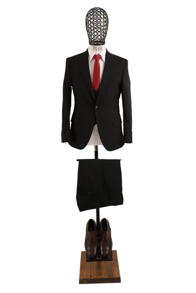 Yelekli Takım Elbise Slim Fit ürün görseli 1