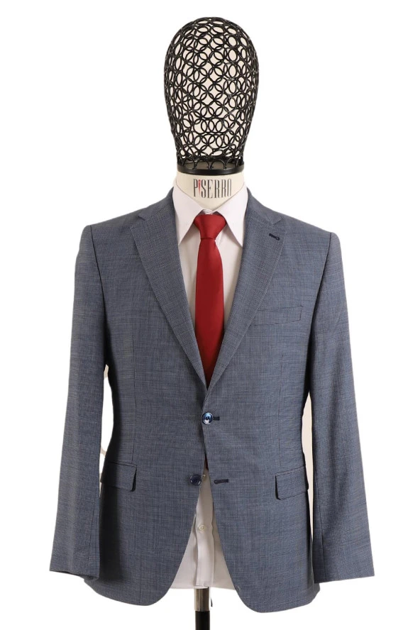 Slim Fit Takım Elbise - Resim 3