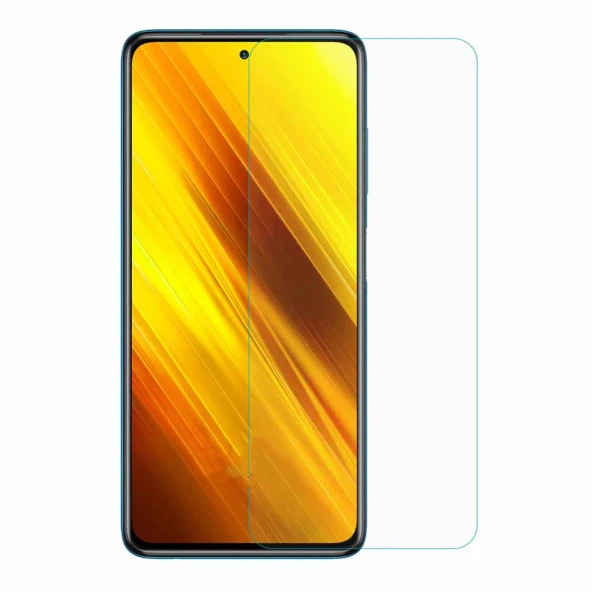 00262 Poco X3 NFC Ekran Koruyucu 9H ürün görseli 1