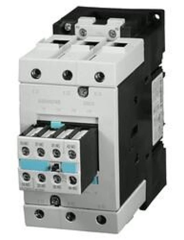 Siemens Sirius Kontaktör 3RT1046-1AB04 45kW 95A 24VAC 2NO+2NC Vida Bağlantılı S3 Boy 3 Kutuplu AC-3 ürün görseli 1