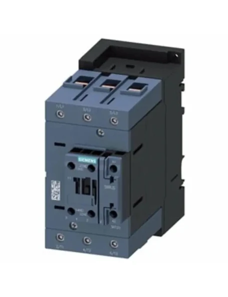 Siemens Sirius Kontaktör 3RT2446-1AP00 140A 230VAC Şebeke Gerilimi 690V 1NO+1NC Vida Bağlantılı S3 Boy 3 Kutuplu AC-1 ürün görseli 1