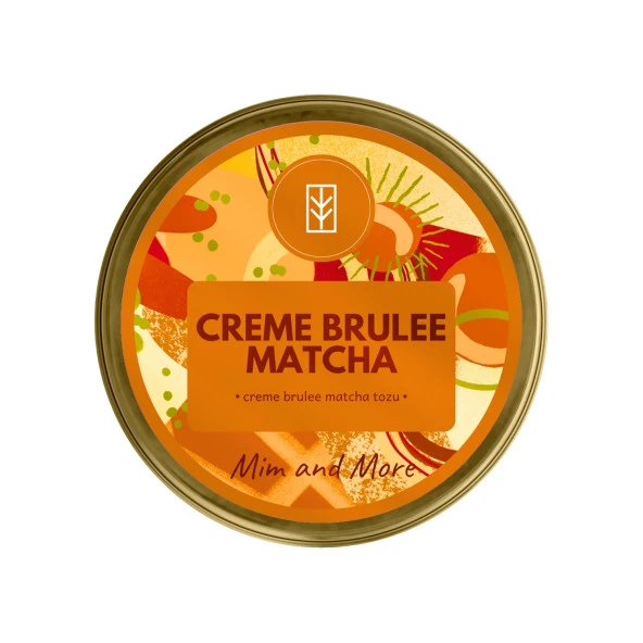Mim and More Creme Brûlée Crem Brûlée Aromalı Matcha 25 Gr ürün görseli 1