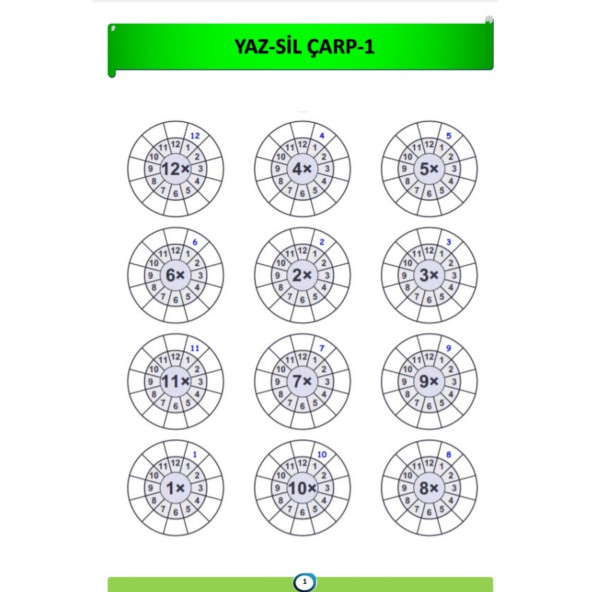 Çocuklara Dört İşlem YAZ-SİL Kitabı - Resim 4