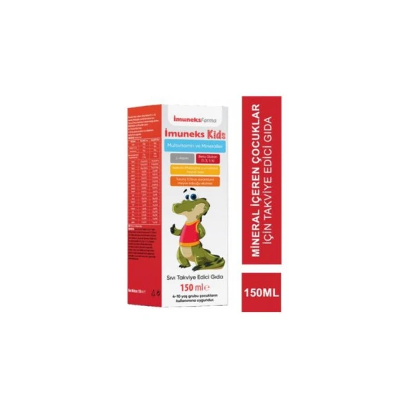 İmuneks Kids Multivitamin ve Mineral 150 ml ürün görseli 1