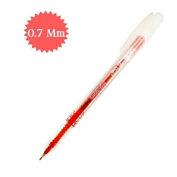 Dosy Ultra Jel 0.7 Mm Jel Kalem - Kırmızı ürün görseli 1