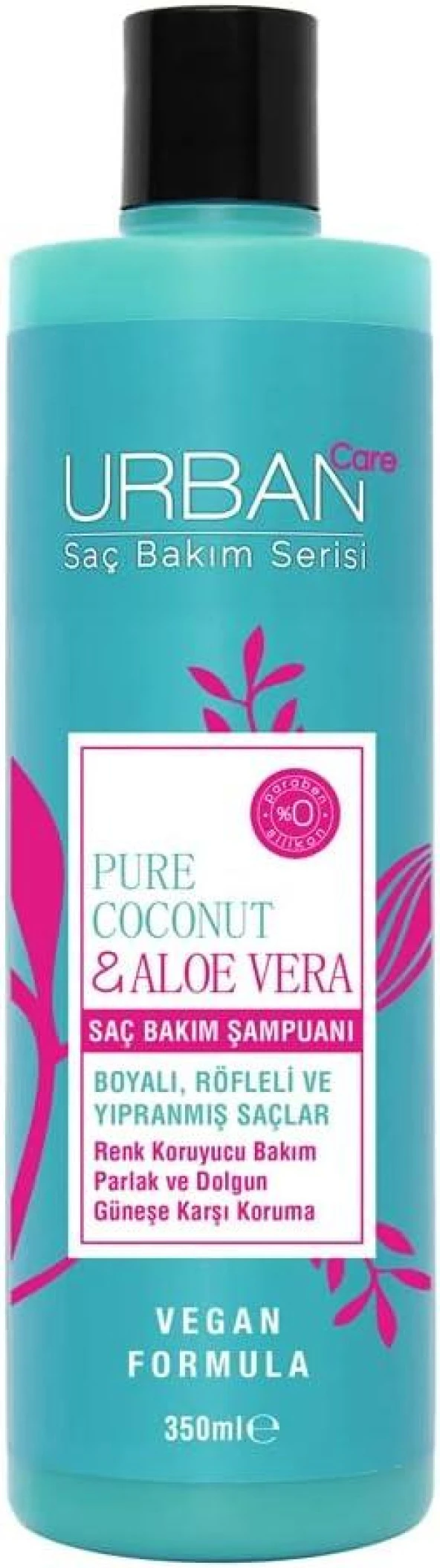 Urban Care Şampuan Pure Coconut ve Aloe Vera 350 Ml ürün görseli 1